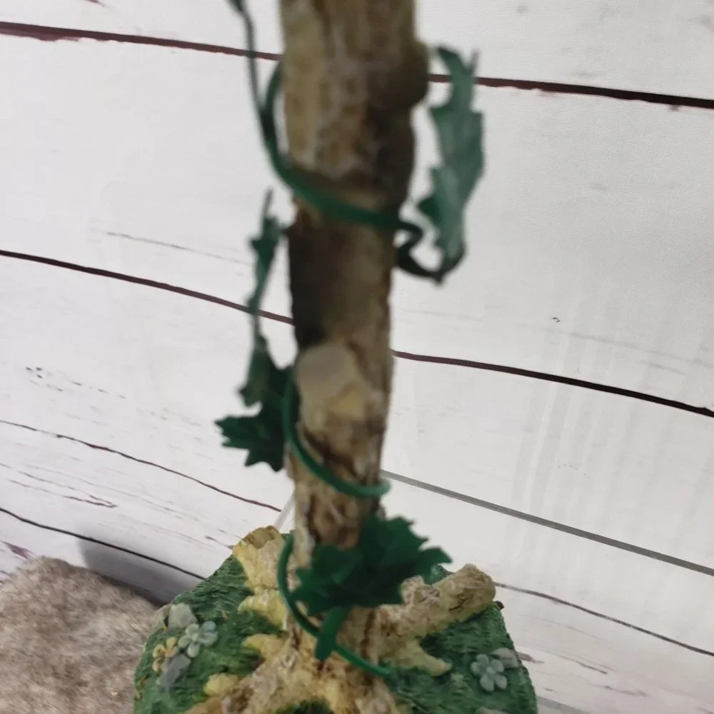 Vintage Russ 15068 BirdHouse‎ Candle Stick Holder Bird Floral Table Scape 9.5